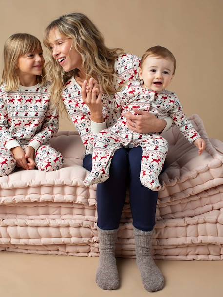 Pijama de Natal para mulher, coleção cápsula, da ENVIE DE FRAISE vermelho 