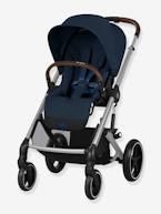 Carrinho de bebé todo o terreno, Balios S Lux 2024 - Chassis preto e assento Moon Black - CYBEX azul+azul-noite 