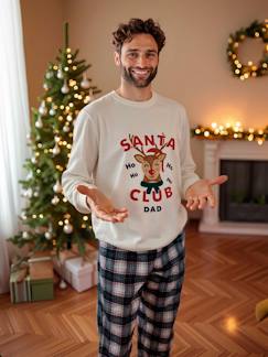 Roupa grávida-Pijamas, homewear-Pijama de Natal para homem, "Santa Club", coleção cápsula família