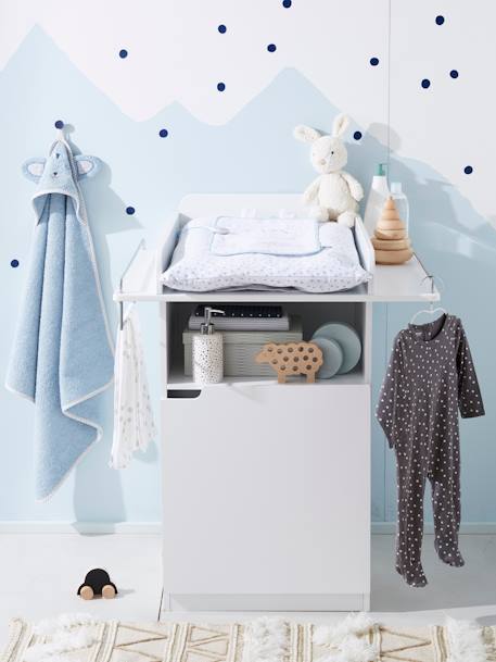 Móvel de mudas, tema Babyspace Branco 