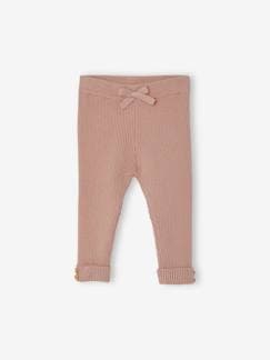 Bebé 0-36 meses-Calças, jeans-Leggings em malha, para bebé