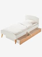 Gaveta de arrumação, para cama de criança, Confetes branco 