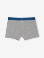 Lote de 5 boxers stretch COOL, para menino azul-rei 