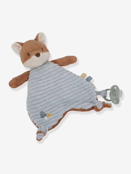 Boneco doudou raposa - Forest Friends LITTLE DUTCH azul 