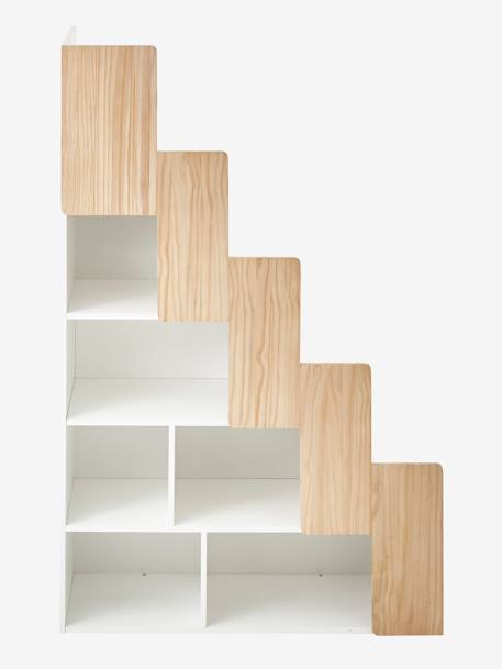 Escada com arrumação Montessori, para conjunto EASYSPACE Branco claro liso 