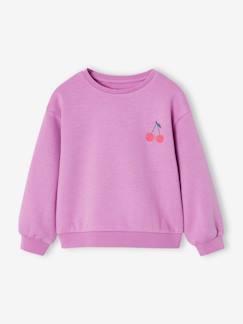 Menina 2-14 anos-Camisolas, casacos de malha, sweats-Sweatshirts -Sweat Basics com motivo, para menina