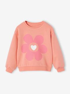 Menina 2-14 anos-Camisolas, casacos de malha, sweats-Sweatshirts -Sweat Basics com motivo, para menina