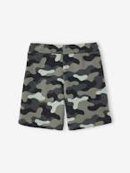 Bermudas estampado camuflado, para menino caqui 