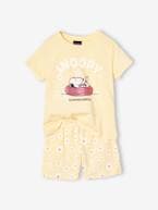 Pijama SNOOPY Peanuts® margaridas, para menina amarelo-pastel 