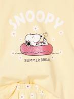 Pijama SNOOPY Peanuts® margaridas, para menina amarelo-pastel 