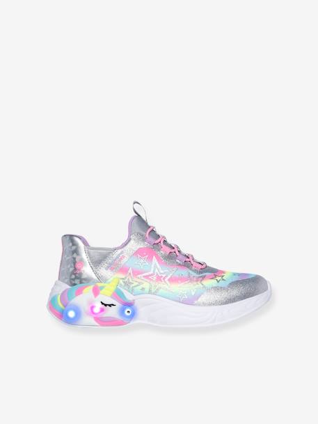 Sapatilhas unicorn dreams Starry Lite da SKECHERS® prateado 