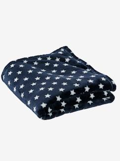 Têxtil-lar e Decoração-Cobertor para criança em microfibra, estampado às estrelas