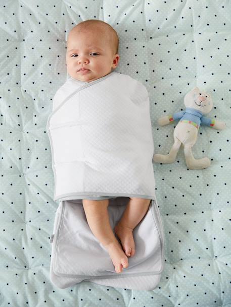 Swaddle VERTBAUDET BRANCO MEDIO ESTAMPADO 