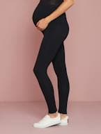 Leggings compridos, para grávida marinho+Preto 