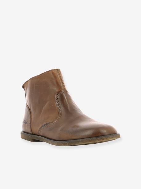 Botas para menina, Roxana ,da KICKERS® Castanho medio liso 