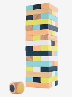 -Torre do Inferno Montessori, em madeira