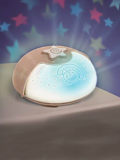 Luz de presença musical evolutiva INFANTINO Projecto lampe Bege claro liso+Rosa claro liso 