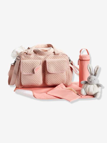 Saco de mudas com vários bolsos Journée da VERTBAUDET Rosa Claro 