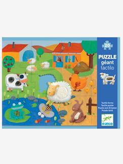Brinquedos-Jogos educativos- Puzzles-Puzzle Tactilo Quinta, com 20 peças, da DJECO