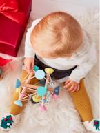 Brinquedo estica-encolhe Montessori, em madeira FSC® multicolor 