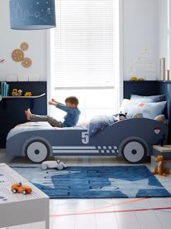 Quarto e Arrumação-Cama em forma de carro de corrida, Carros