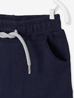 Bermudas em moletão, para bebé menino Azul escuro liso+CASTANHO MEDIO LISO+verde-água 