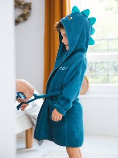 Linhas de Mobiliário-Têxtil-lar e Decoração-Roupa de banho-Roupões-Roupão Dinossauro, personalizável, para bebé