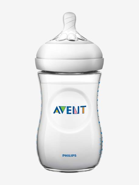 Lote de 2 tetinas Philips AVENT Natural, 5 débitos SEM COR 