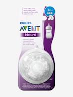 Lote de 2 tetinas Philips AVENT Natural, 5 débitos SEM COR 