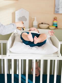 Brinquedos de madeira-Quarto e Arrumação-Quarto-Superfície de mudas universal para cama de bebé